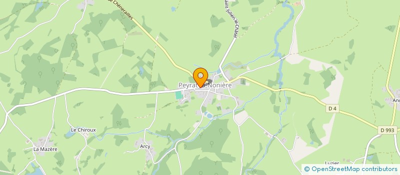 localisation de l'entreprise MONSIEUR CHARLES BIARD  PEYRAT-LA-NONIERE