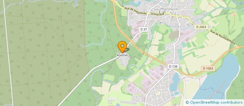 localisation de l'entreprise MONSIEUR CHARLES BILDSTEIN  SOUFFLENHEIM