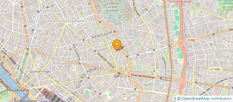 localisation de l'entreprise MONSIEUR CHARLES BILLOT  PARIS