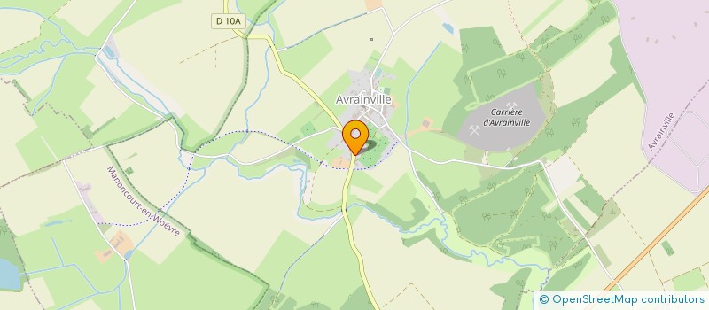 localisation de l'entreprise MONSIEUR CHARLES BILOT  AVRAINVILLE