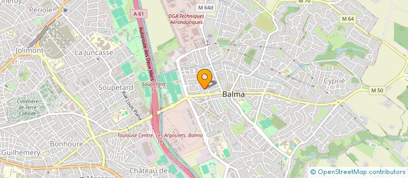 localisation de l'entreprise MONSIEUR CHARLES BIROLINI à BALMA