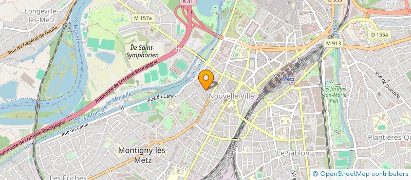 localisation de l'entreprise MONSIEUR CHARLES BLAJMAN  METZ