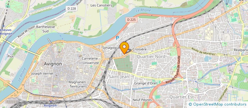 localisation de l'entreprise MONSIEUR CHARLES BOATENG  AVIGNON