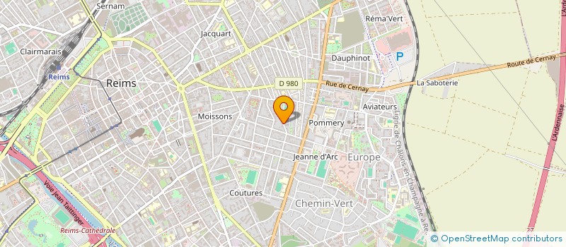 localisation de l'entreprise MONSIEUR CHARLES BOCAGE  REIMS