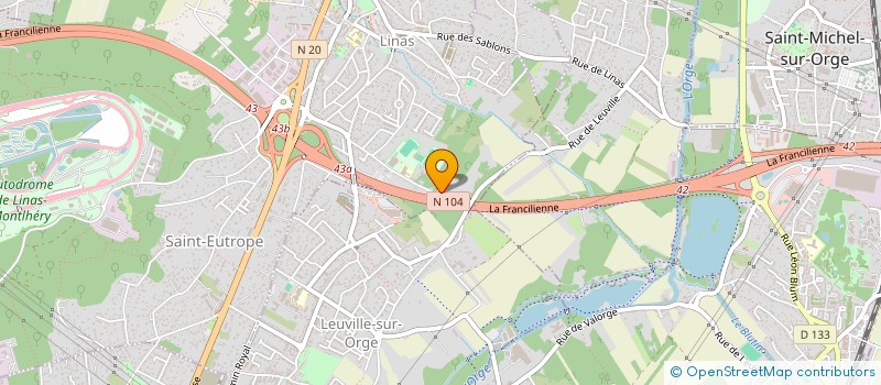 localisation de l'entreprise MONSIEUR CHARLES BOGLIONI à LINAS