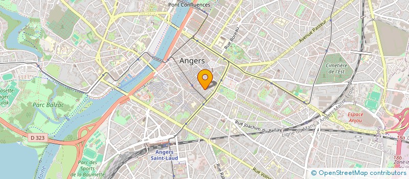 localisation de l'entreprise MONSIEUR CHARLES BOIN à ANGERS