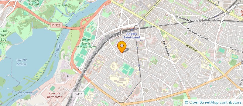 localisation de l'entreprise MONSIEUR CHARLES BOISSEAU à ANGERS