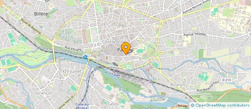 localisation de l'entreprise MONSIEUR CHARLES BONNET à PAU