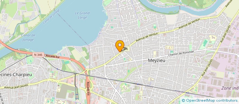 localisation de l'entreprise MONSIEUR CHARLES BONNOT à MEYZIEU
