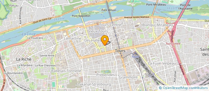 localisation de l'entreprise MONSIEUR CHARLES BOSCHER  TOURS