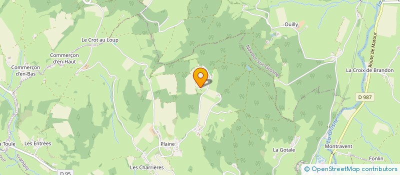 localisation de l'entreprise MONSIEUR CHARLES BOUILLET  TRAMBLY