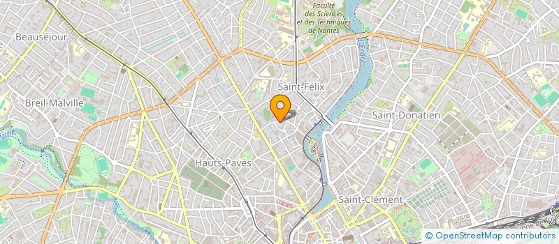 localisation de l'entreprise MONSIEUR CHARLES BOURNY à NANTES