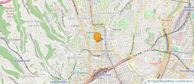 localisation de l'entreprise MONSIEUR CHARLES BOUTAHRA à NICE