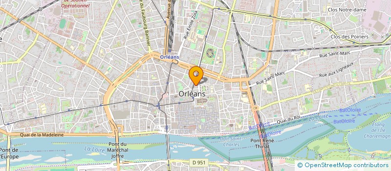 localisation de l'entreprise MONSIEUR CHARLES BOUTIN à ORLEANS