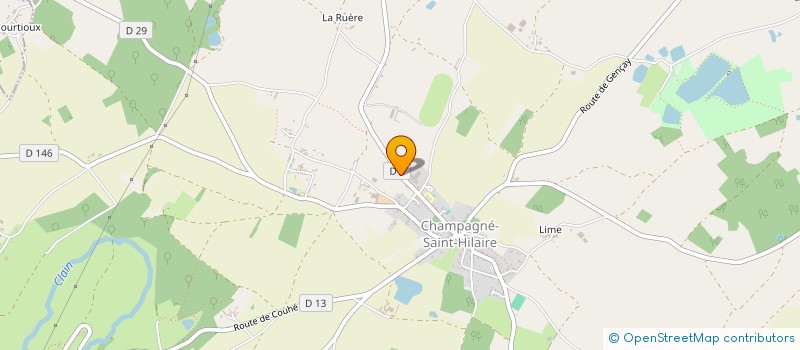 localisation de l'entreprise MONSIEUR CHARLES BOUVIER à CHAMPAGNE-SAINT-HILAIRE
