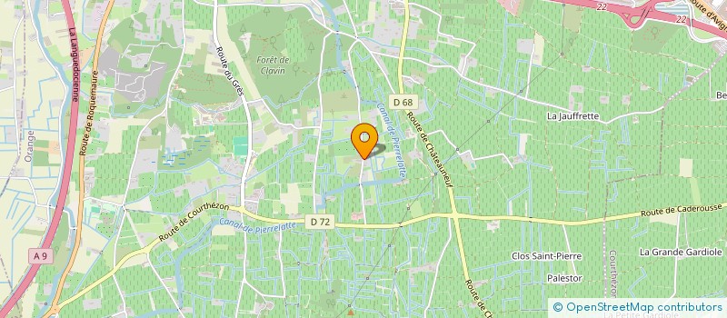 localisation de l'entreprise MONSIEUR CHARLES BRAVAY  ORANGE