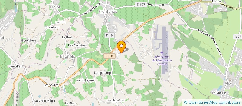 localisation de l'entreprise MONSIEUR CHARLES BRECHARD  CHAMELET