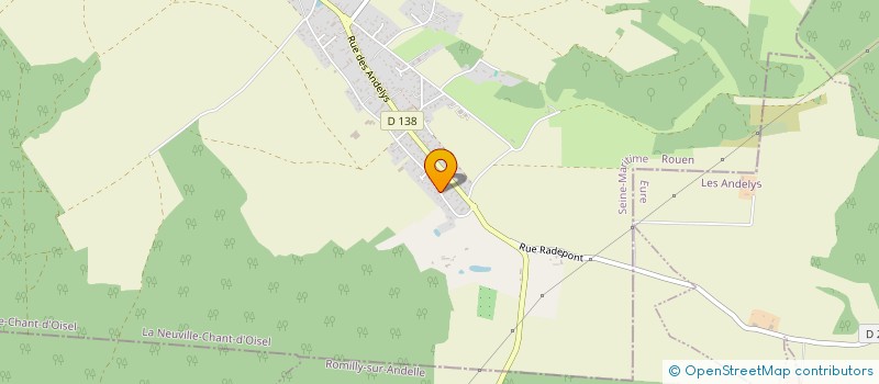 localisation de l'entreprise MONSIEUR CHARLES BREEMEERSCH  LA NEUVILLE-CHANT-D'OISEL