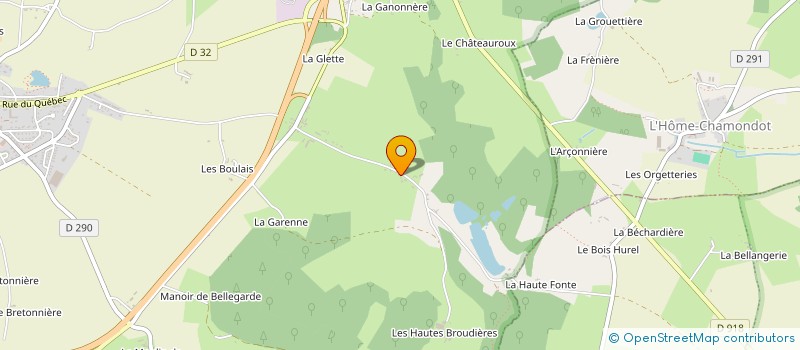 localisation de l'entreprise MONSIEUR CHARLES BRESTEAU à TOUROUVRE AU PERCHE