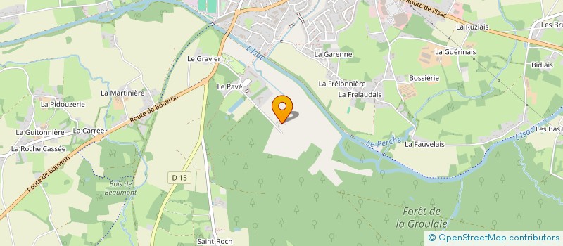 localisation de l'entreprise MONSIEUR CHARLES BRETECHE  BLAIN