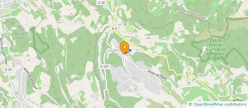 localisation de l'entreprise MONSIEUR CHARLES BRISVALTER  VENASQUE