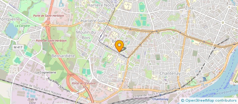 localisation de l'entreprise MONSIEUR CHARLES BRONDIN à NANTES