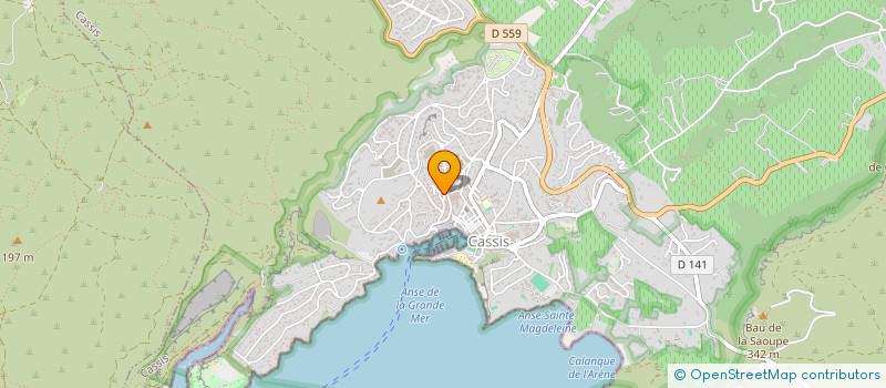 localisation de l'entreprise MONSIEUR CHARLES BROUSSE à CASSIS