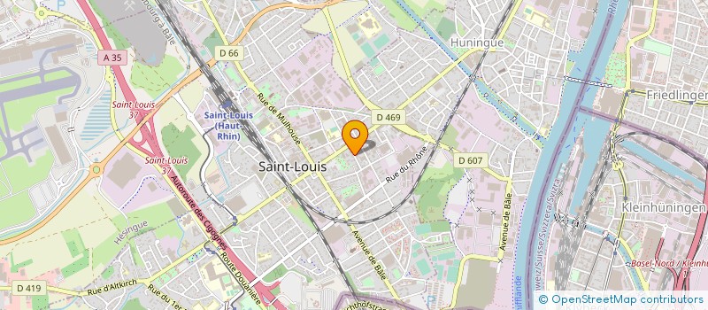localisation de l'entreprise MONSIEUR CHARLES BRUNEL à SAINT-LOUIS