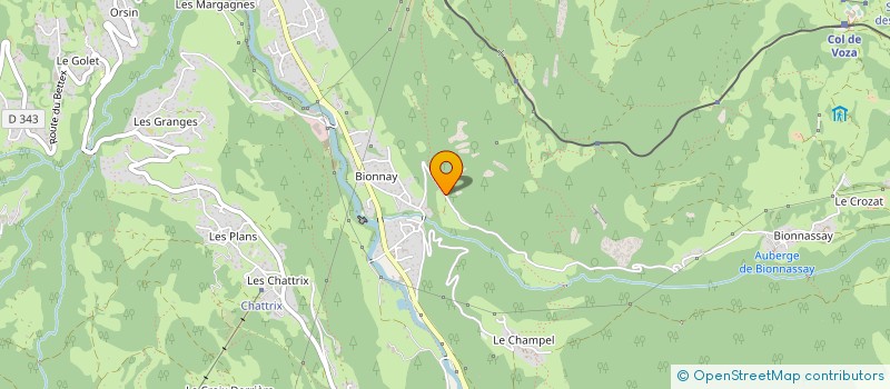 localisation de l'entreprise MONSIEUR CHARLES BUFFLIER à SAINT-GERVAIS-LES-BAINS