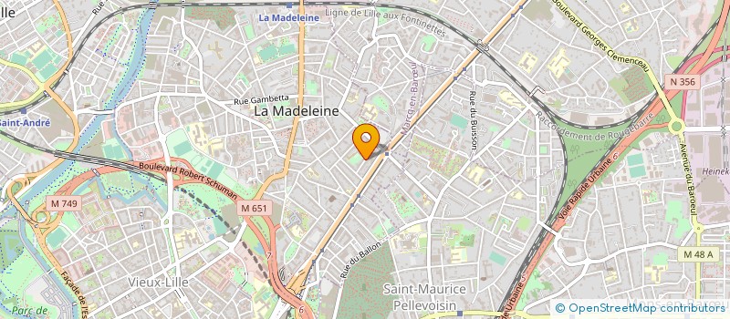 localisation de l'entreprise MONSIEUR CHARLES BULCKAEN à BORDEAUX