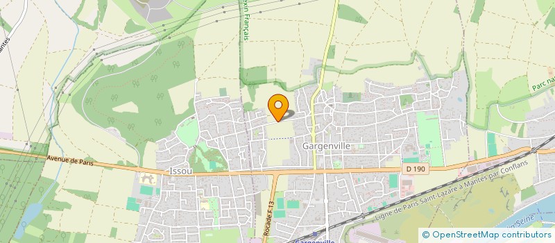 localisation de l'entreprise MONSIEUR CHARLES BUQUET  GARGENVILLE