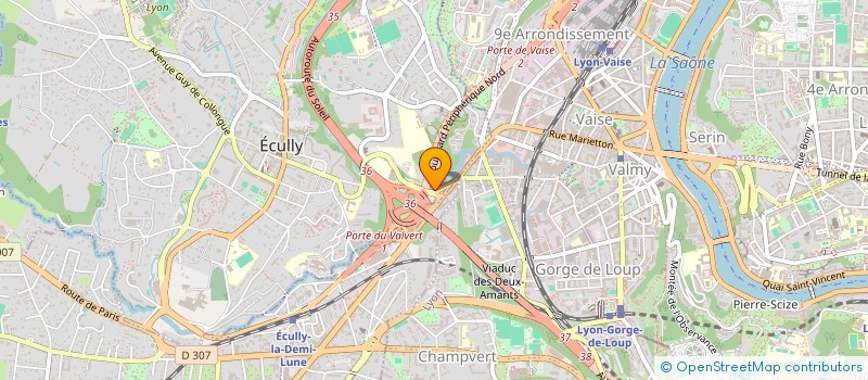 localisation de l'entreprise MONSIEUR CHARLES BURGENSIS REBOURGEON DESGAULTIERES  ECULLY