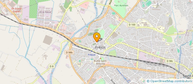 localisation de l'entreprise MONSIEUR CHARLES BURGIO à FREJUS