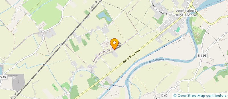 localisation de l'entreprise MONSIEUR CHARLES CABANEL  LAVELANET-DE-COMMINGES