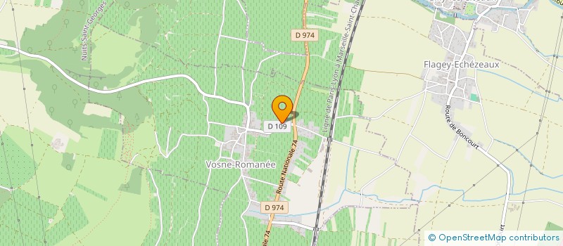 localisation de l'entreprise MONSIEUR CHARLES CACHEUX  VOSNE-ROMANEE