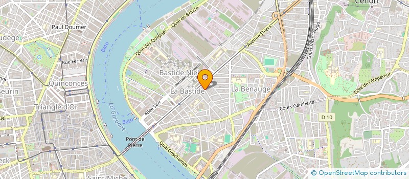 localisation de l'entreprise MONSIEUR CHARLES CALVINHAC  BORDEAUX