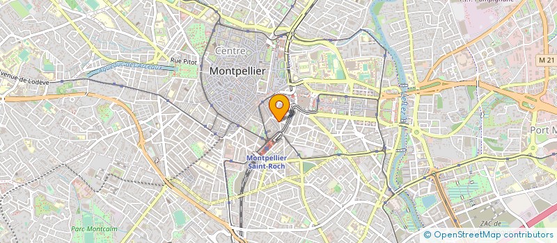 localisation de l'entreprise MONSIEUR CHARLES CALZOLARI à MONTPELLIER