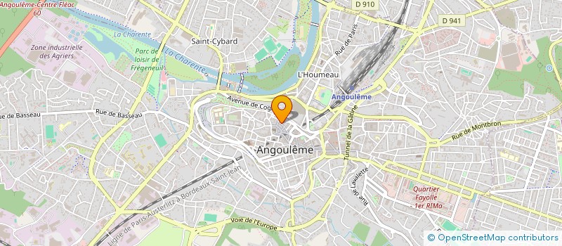 localisation de l'entreprise MONSIEUR CHARLES CAMARENA à ANGOULEME