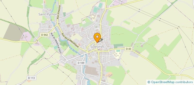localisation de l'entreprise MONSIEUR CHARLES CAPLIEZ à SOLESMES