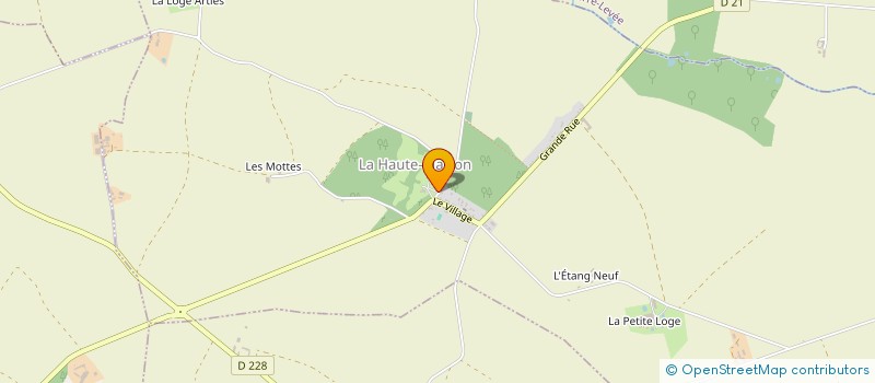 localisation de l'entreprise MONSIEUR CHARLES CARADEC  LA HAUTE-MAISON