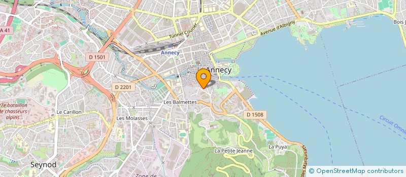 localisation de l'entreprise MONSIEUR CHARLES CARERA  ANNECY