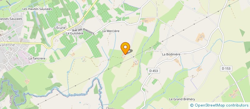 localisation de l'entreprise MONSIEUR CHARLES CARTIER  OREE-D'ANJOU