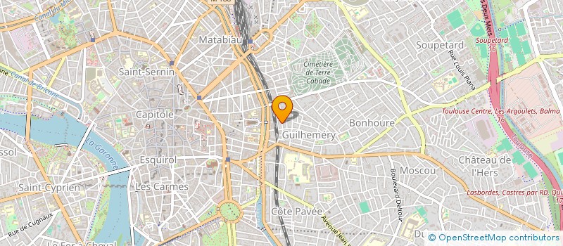localisation de l'entreprise MONSIEUR CHARLES CARUANA à TOULOUSE