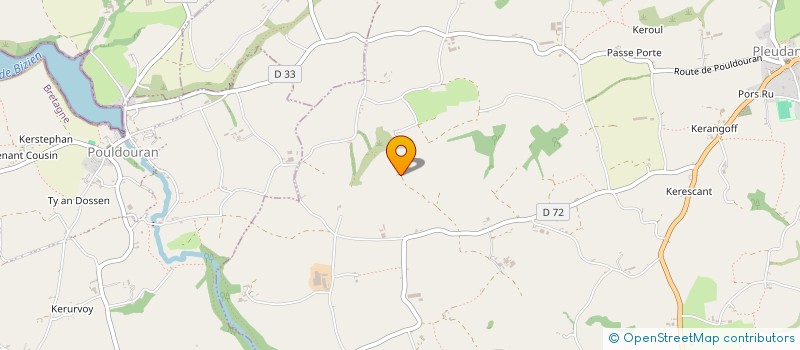 localisation de l'entreprise MONSIEUR CHARLES CARVENNEC  PLEUMEUR-GAUTIER