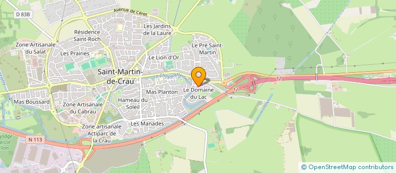 localisation de l'entreprise MONSIEUR CHARLES CASSANT à SAINT-MARTIN-DE-CRAU