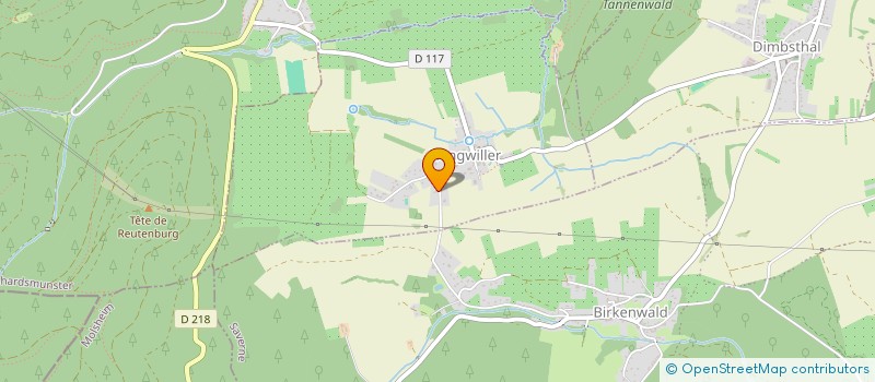 localisation de l'entreprise MONSIEUR CHARLES CASSIUS DE LINVAL  HENGWILLER