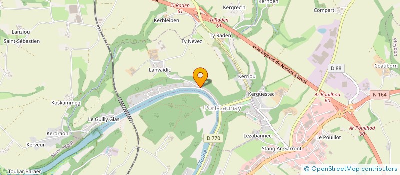 localisation de l'entreprise MONSIEUR CHARLES CASTAN  PORT-LAUNAY