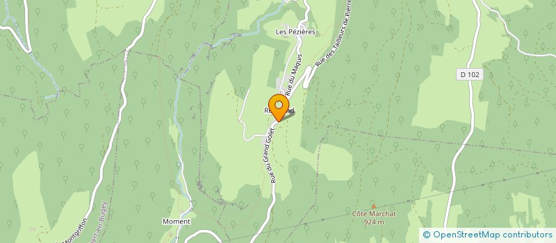 localisation de l'entreprise MONSIEUR CHARLES CASTIGLIA  ARANC