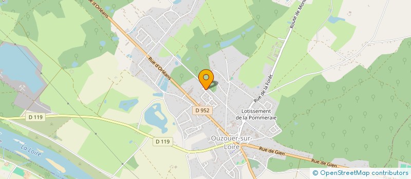 localisation de l'entreprise MONSIEUR CHARLES CAUMARTIN  OUZOUER-SUR-LOIRE