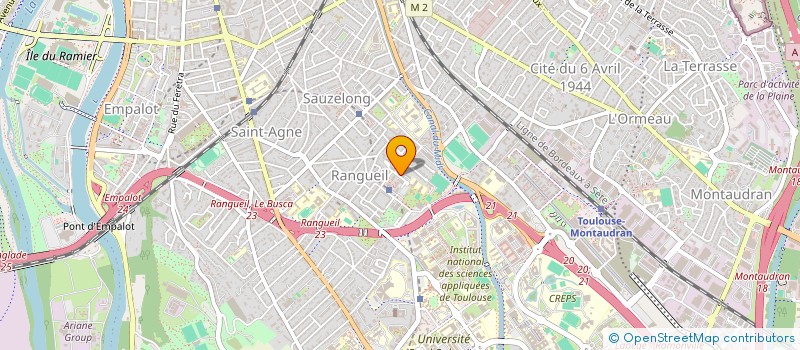 localisation de l'entreprise MONSIEUR CHARLES CHANSIOUX à TOULOUSE